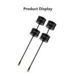 Antenne ABS d'origine GEPRC SOMA Momoda 1.2G/1.3G DUAL RHCP SMA 3.26dBi 170mm + 80mm pour pièces RC FPV